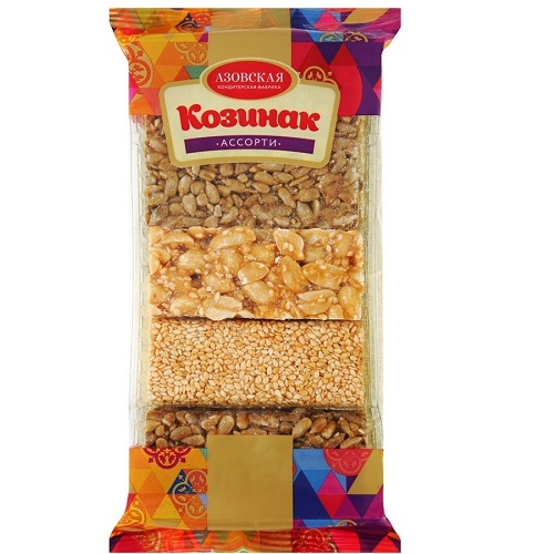 Азовская козинак Ассорти, 280 гр